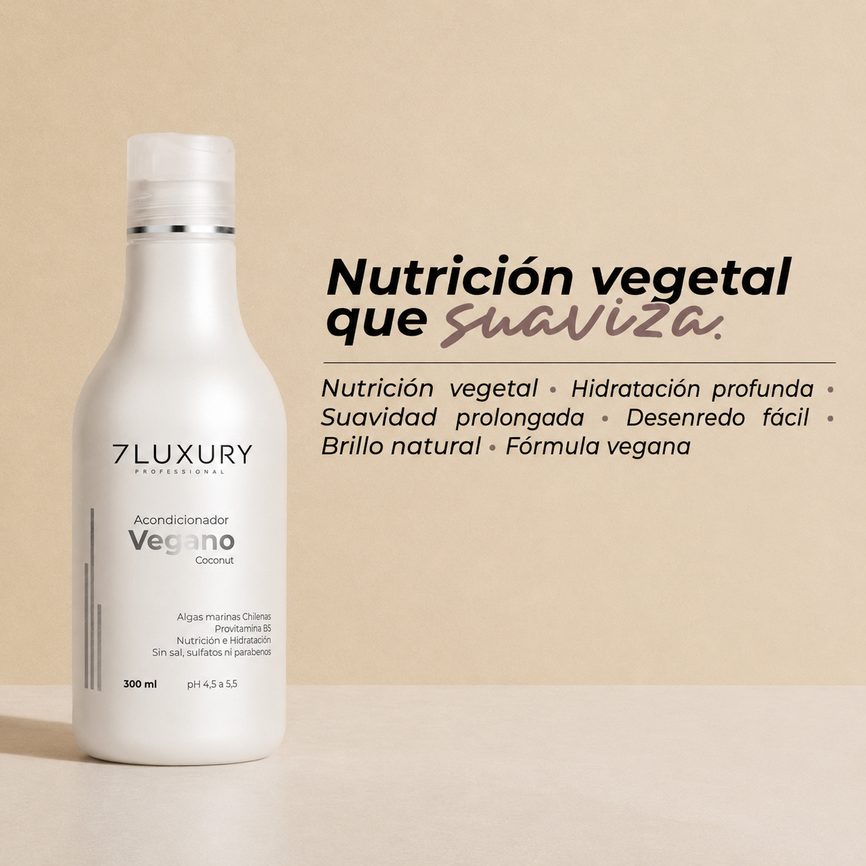 Acondicionador Vegano Coconut 300 ml