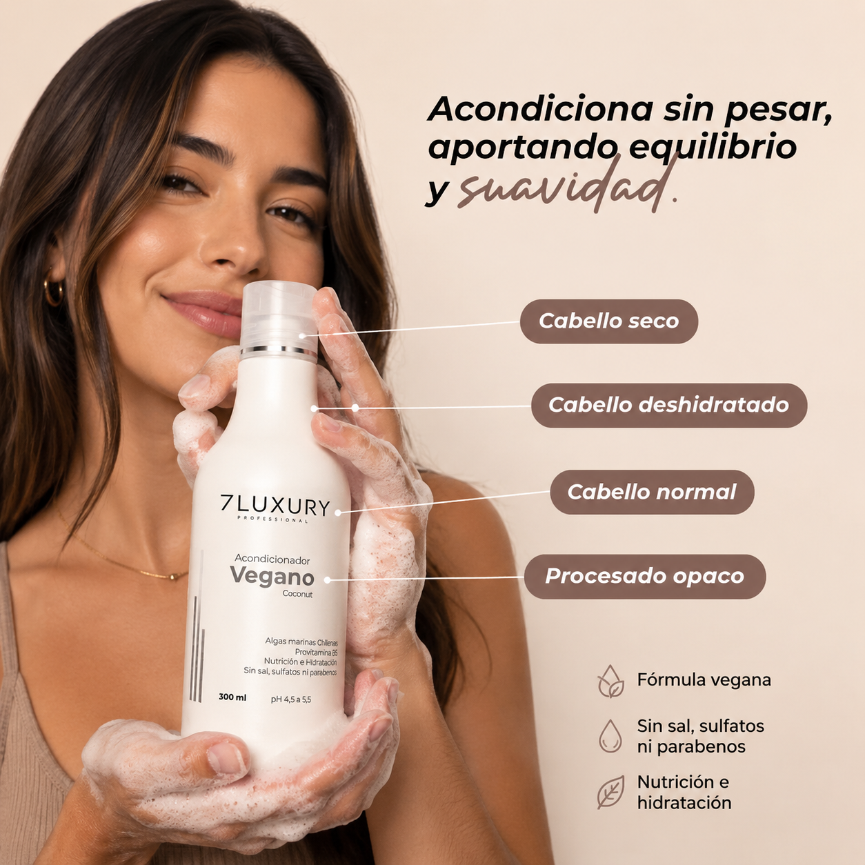 Acondicionador Vegano Coconut 300 ml