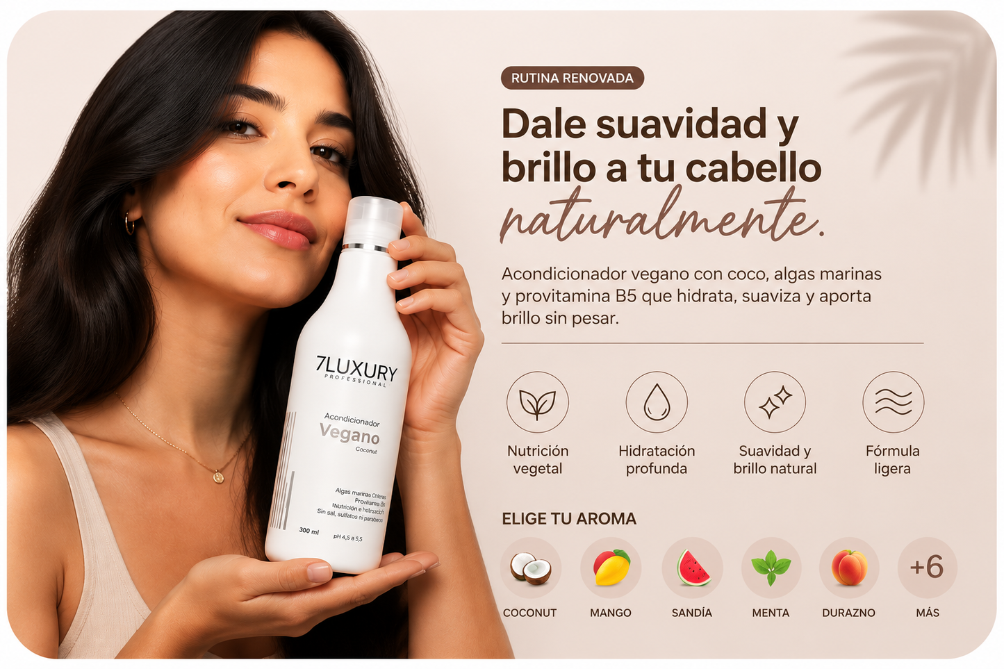 Acondicionador Vegano Coconut 300 ml
