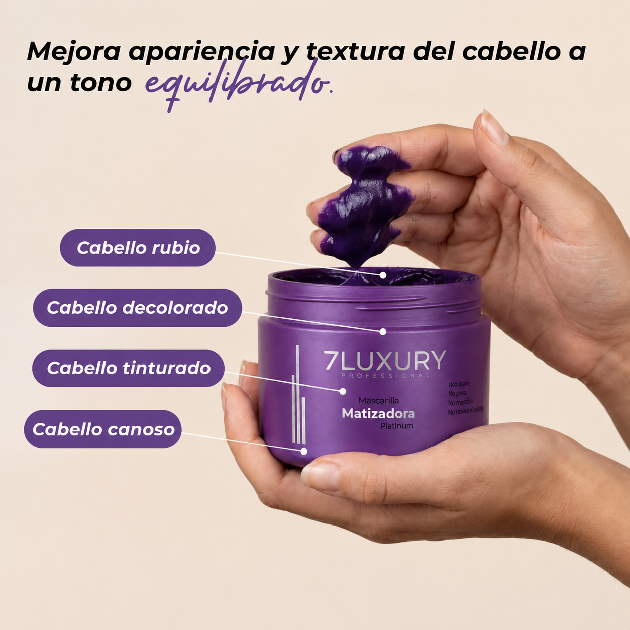 Mascarilla Matizadora Platinum 300 g